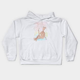 Sakura season Kids Hoodie